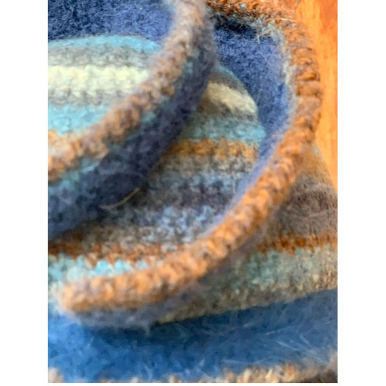 Chapeau Bordure Crochet Main