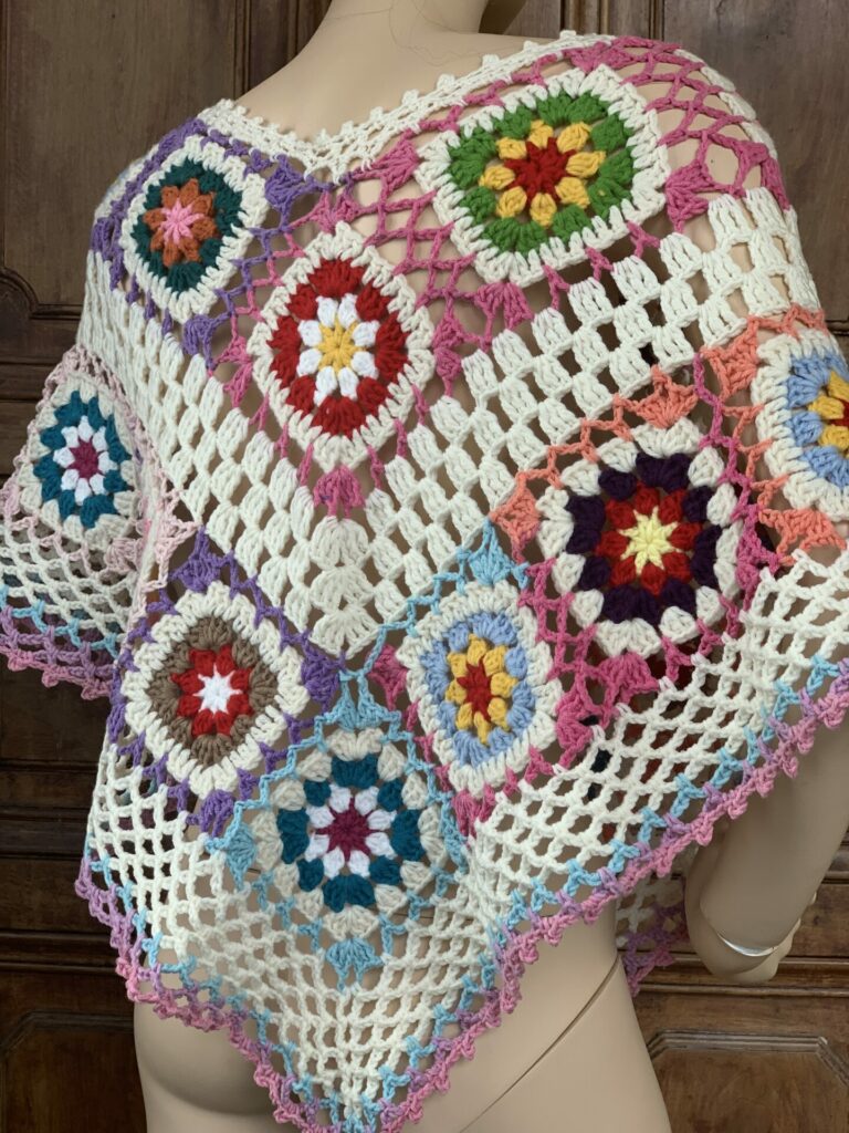 poncho crochet